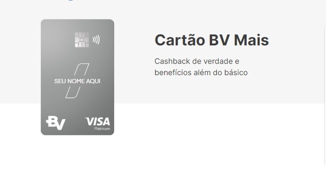 cartão BV Mais