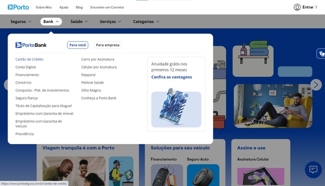 cartão Porto Seguro Platinum