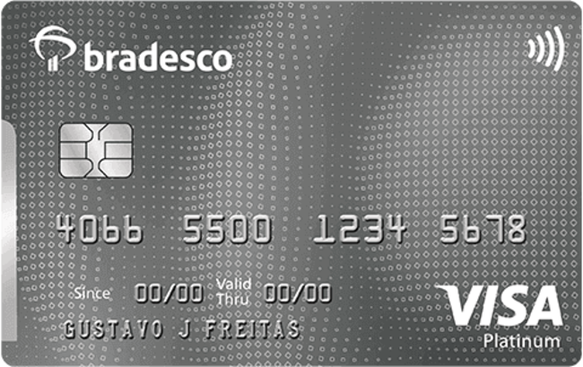 cartão Bradesco Visa Platinum