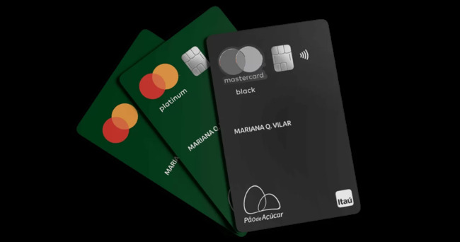 Cartões de crédito Pão de Açúcar