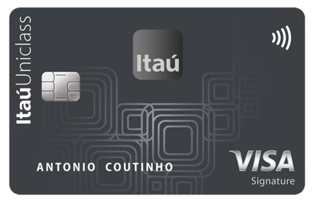 cartão Itaú Uniclass Signature