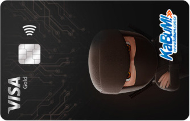 Cartão de crédito para fãs de jogos