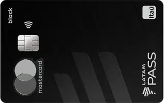 cartão LATAM Pass Itaú Mastercard Black
