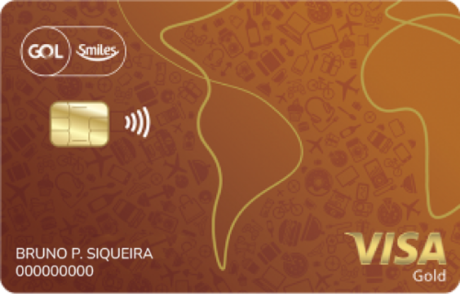 cartão GOL Smiles Gold
